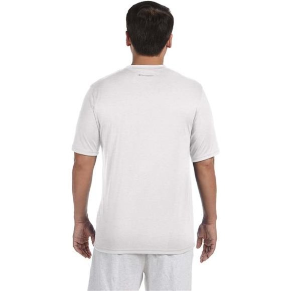 Champion womens CW22 Double Dry Tee, White, Large - Picture 4 of 4